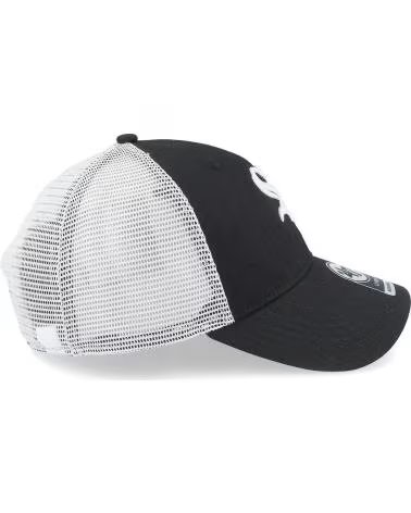 47 BRAND 47 BRAND CHICAGO WHITE SOX TRUCKER CAP BLACK UNISEX NEGRO