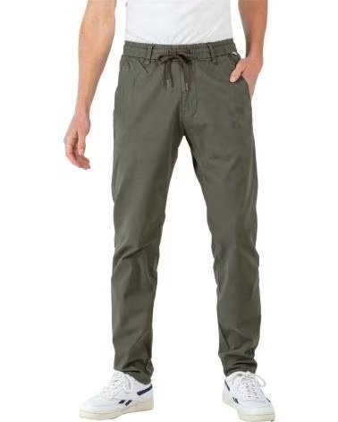 REELL PANTALONI LUNGHI REELL DA UOMO VERDE