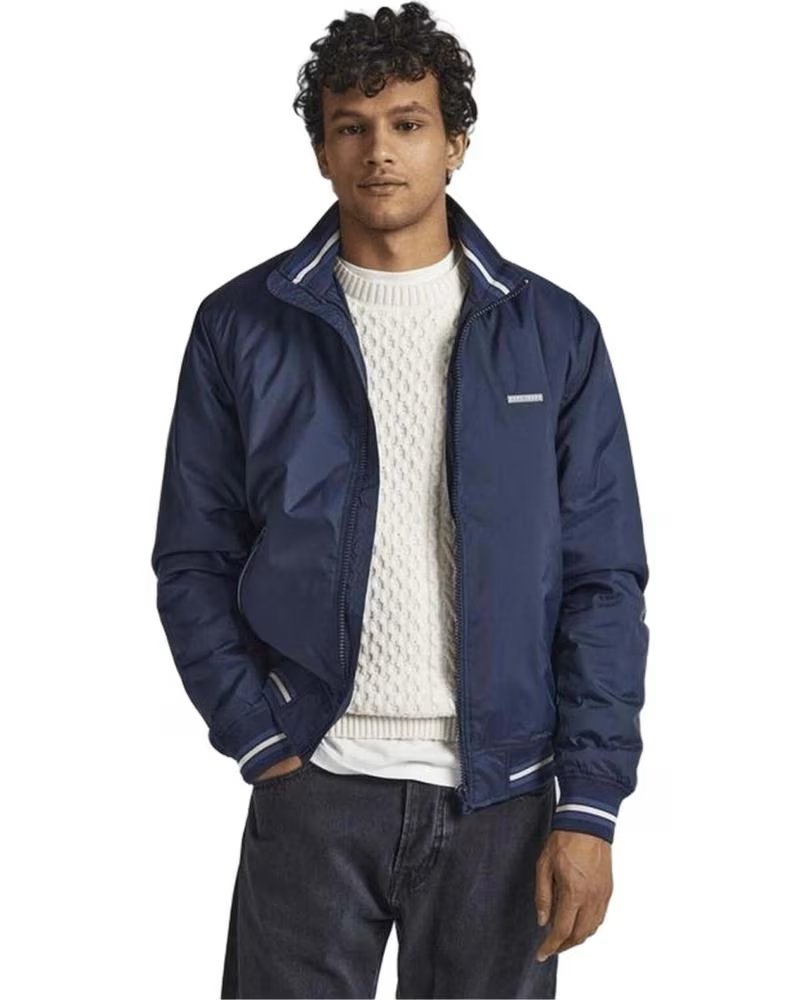 PEPE JEANS GIACCA IN NEOPRENE PEPE JEANS DA UOMO AZUL