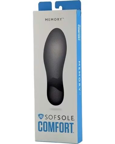 SOF SOLE SEMELLES SOF SOLE COMFORT POUR CHAUSSURES NEGRO