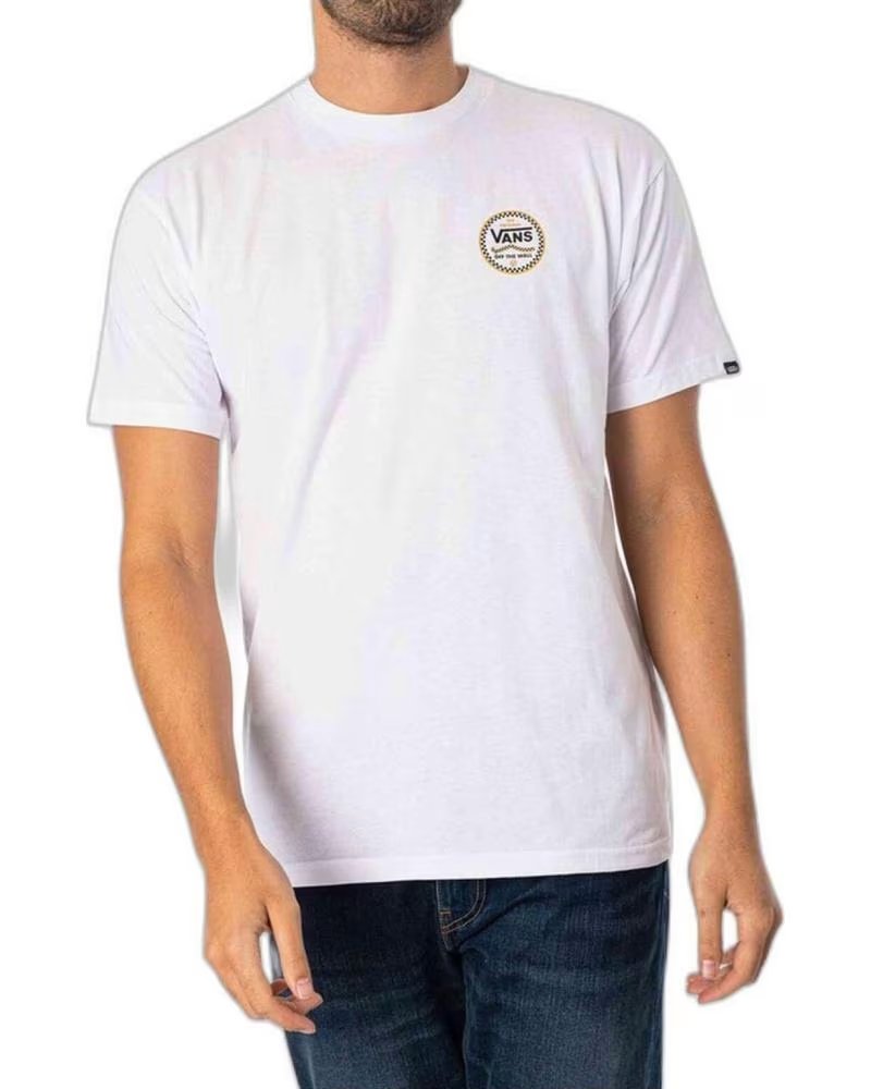 VANS OFF THE WALL MEN´S WHITE VANS OFF THE WALL SHORT SLEEVE T-SHIRT BLANCO