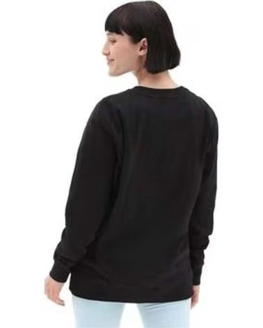 VANS OFF THE WALL FELPA VANS "OFF THE WALL" CHECKERBOARD NERA DA DONNA NEGRO