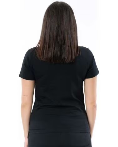 CONVERSE CAMISETA DE MANGA CORTA EN PARA MUJER NEGRO