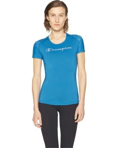 CHAMPION CAMISETA DE MANGA CURTA CHAMPION FEMININA AZUL