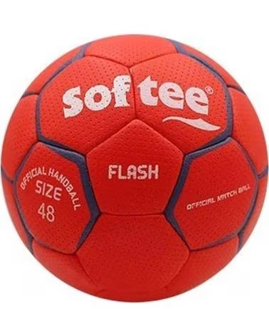 JIM SPORTS BALÓN DE BALONMANO SOFTEE FLASH UNISEX TALLA 4 ROJO ROJO