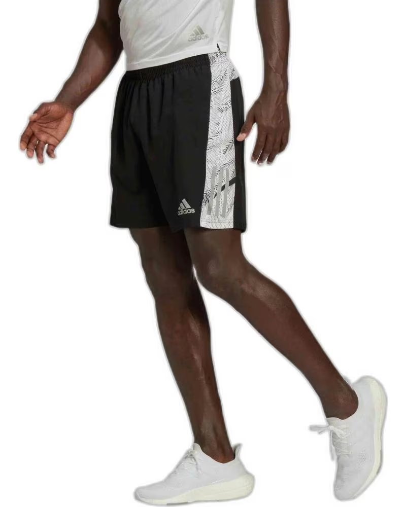 ADIDAS PANTALÓN CORTO ADIDAS RUNNING HOMBRE NEGRO NEGRO