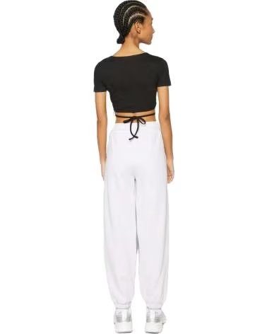 PUMA CAMISETA CORTA MUJER PUMA TALLA NEGRA CON LAZOS NEGRO