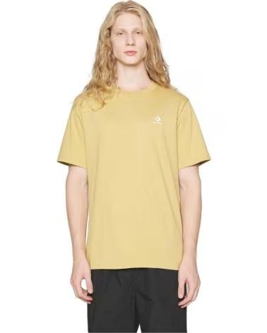 CONVERSE CAMISETA DE MANGA CORTA EN PARA UNISEX AMARILLO