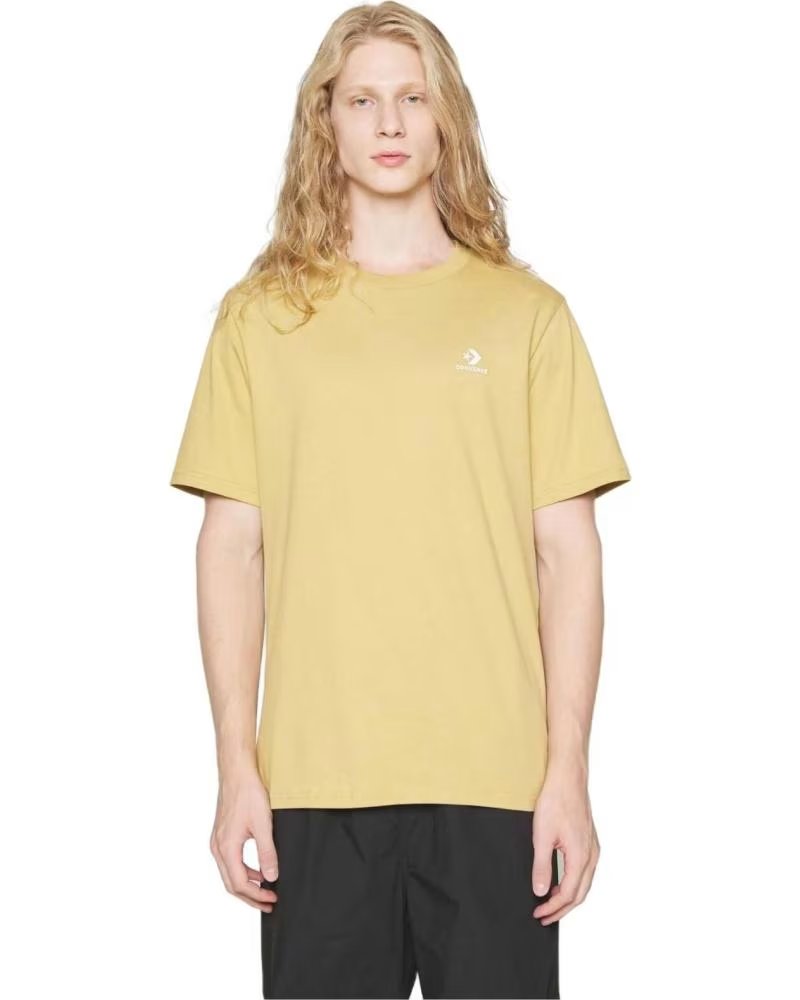 CONVERSE CAMISETA DE MANGA CORTA EN PARA UNISEX AMARILLO
