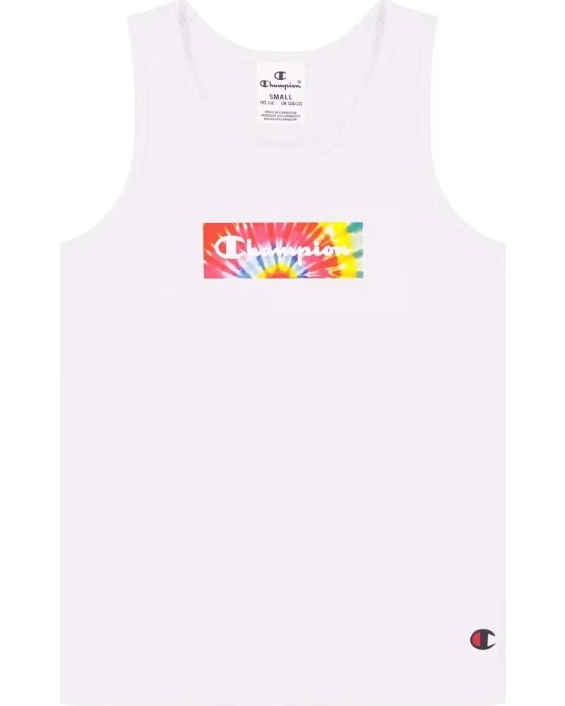 CHAMPION CAMISETA SIN MANGAS CHAMPION PARA NIÑA BLANCO
