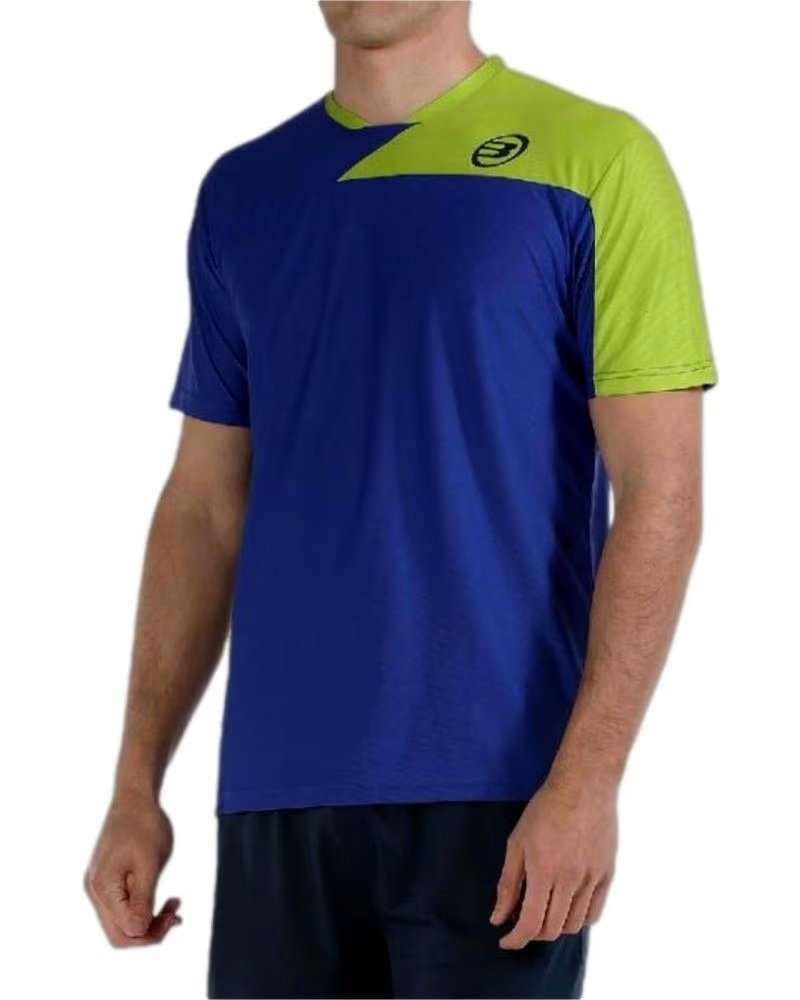 BULLPADEL BULLPADEL MEN´S SHORT SLEEVE T-SHIRT IN BLUE AZUL