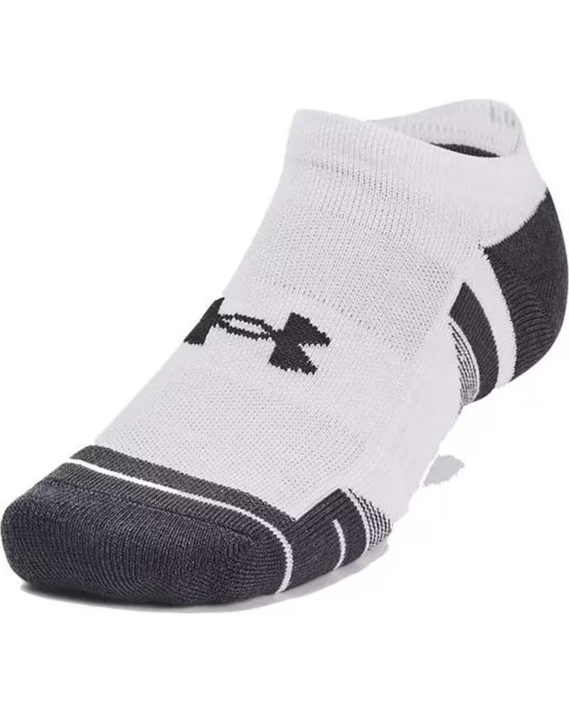 CALCETINES UNISEX UNDER ARMOUR PERFORMANCE NO SHOW BLANCO