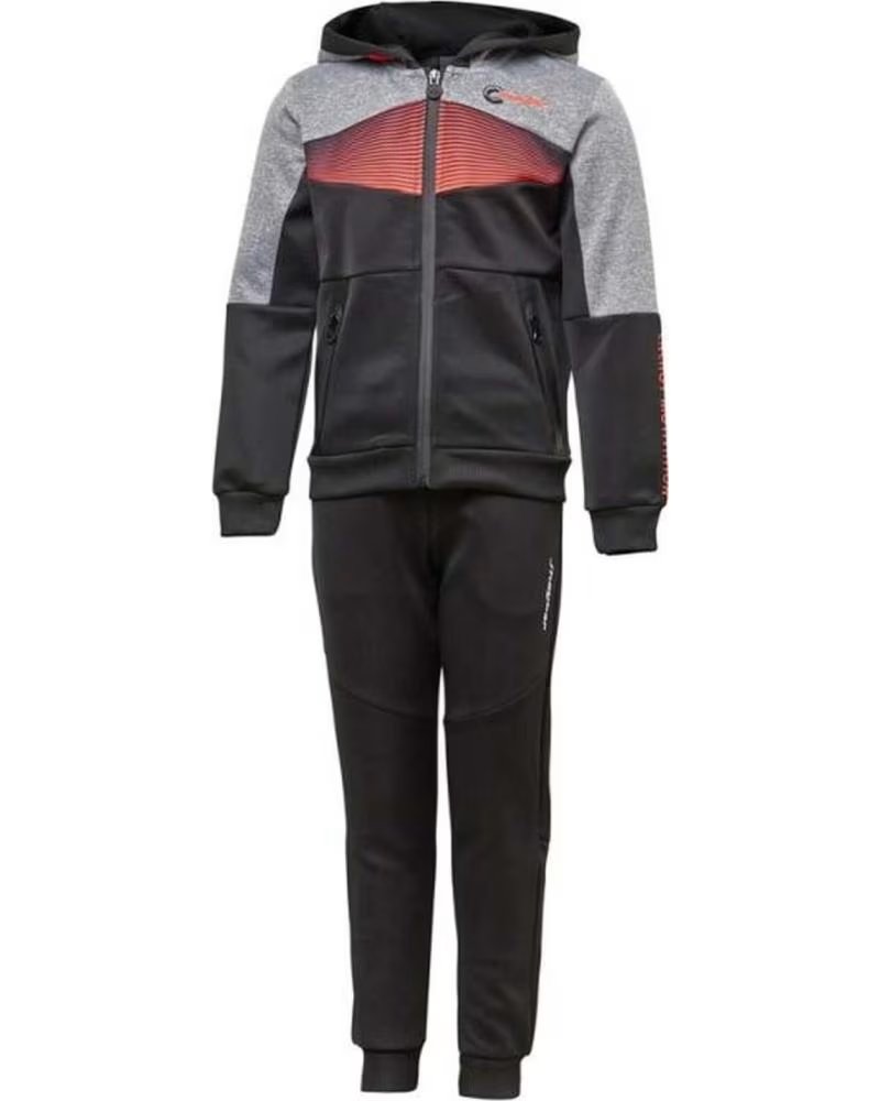 JHAYBER JHAYBER KOMPLETT-TRAININGSANZUG FÜR KINDER, UNISEX, SCHWARZ NEGRO