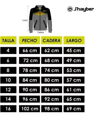 JHAYBER JHAYBER KOMPLETT-TRAININGSANZUG FÜR KINDER, UNISEX, SCHWARZ NEGRO