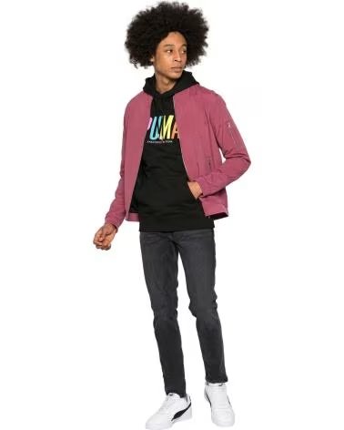 PUMA SUDADERA CON CAPUCHA EN PARA UNISEX NEGRO