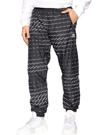 ADIDAS PANTALONI LUNGHI ADIDAS ADICOLOR CLASSICS ALL OVER PRINT DA UOMO NEGRO