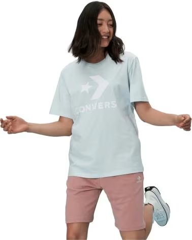 CONVERSE CAMISETA DE MANGA CORTA EN PARA UNISEX AZUL