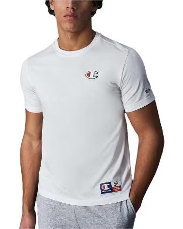 CHAMPION T-SHIRT À MANCHES COURTES CHAMPION POUR HOMME BLANCO