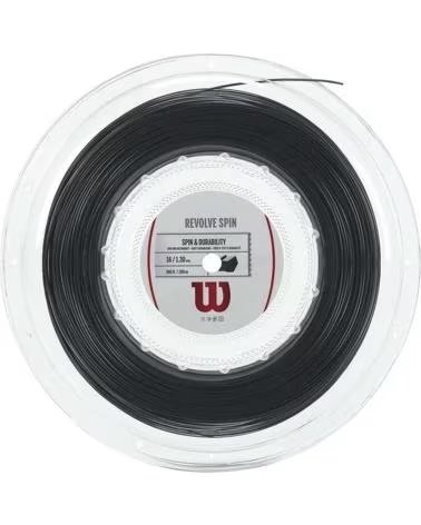WILSON CORDA DE RAQUETE WILSON PARA TÊNIS UNISSEX PRETO NEGRO