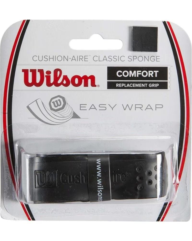 WILSON WILSON OVERGRIP DE TÊNIS COMFORT EASY WRAP PRETO NEGRO