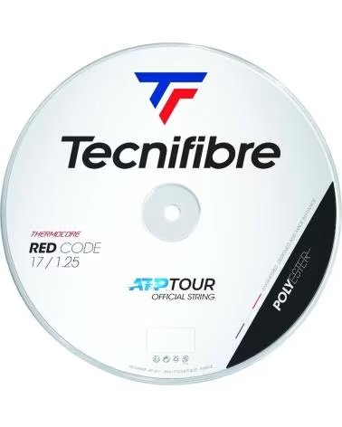 TECNIFIBRE CORDE DE RAQUETTE TECNIFIBRE RED TEAM 125MM POUR TENNIS UNISEXE ROJO
