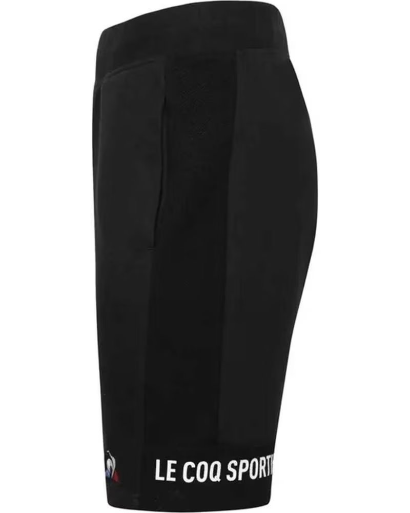 LE COQ SPORTIF LE COQ SPORTIF PANTALONCINO SPORTIVO UOMO NERO NEGRO
