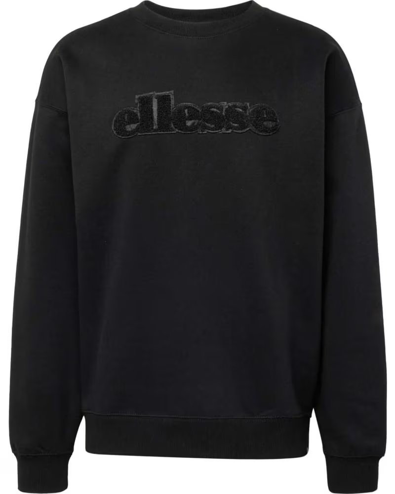 ELLESSE FELPA ELLESSE NERA DA UOMO NEGRO