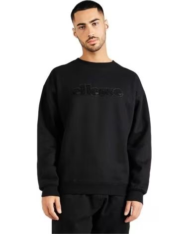 ELLESSE FELPA ELLESSE NERA DA UOMO NEGRO