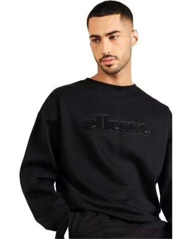 ELLESSE FELPA ELLESSE NERA DA UOMO NEGRO