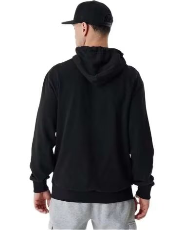 NEW ERA SUDADERA CON CAPUCHA EN PARA HOMBRE NEGRO