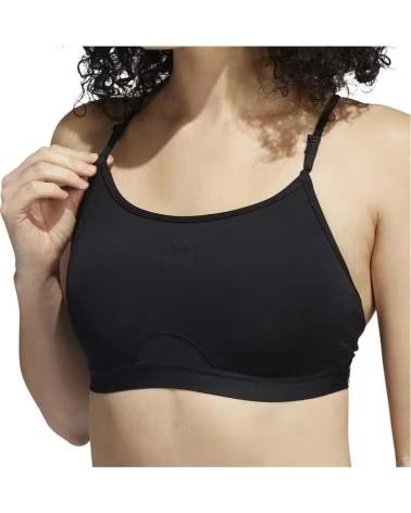 ADIDAS ADIDAS SPORT-BH FÜR DAMEN, SCHWARZ NEGRO