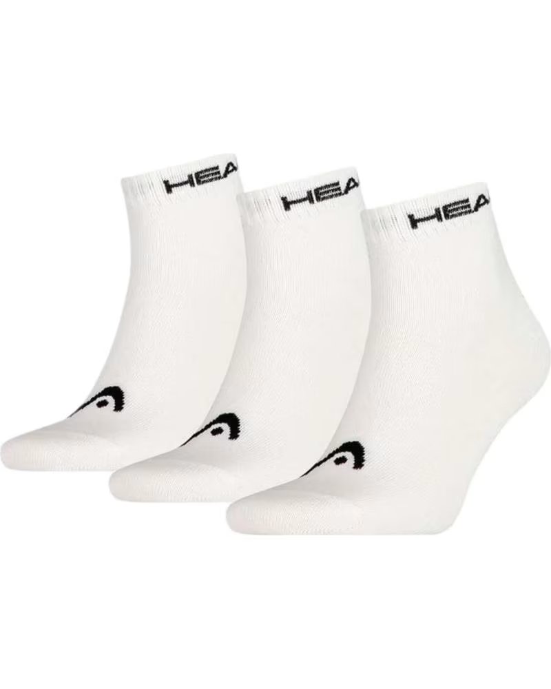 HEAD PACK DE 3 CHAUSSETTES DE SPORT HEAD BASSES BLANCHES BLANCO