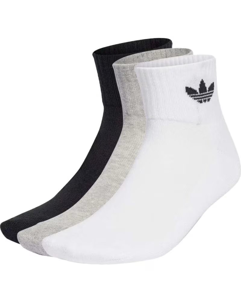 ADIDAS TREFOIL KNÖCHEL SOCKEN UNISEX MEHRFARBIG (3ER-PACK) MULTICOLOR
