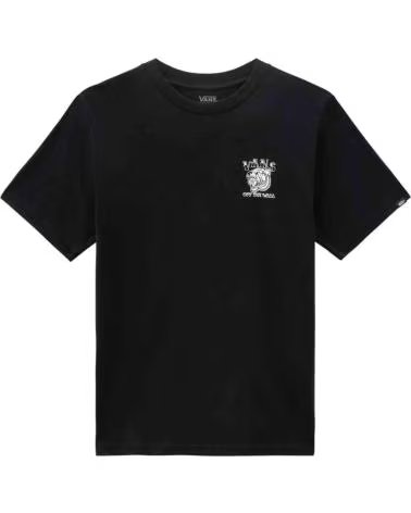 VANS OFF THE WALL CAMISETA VANS BEAR INK-B JUNIOR NINO T SHIRT VN000FH2B NEGRO