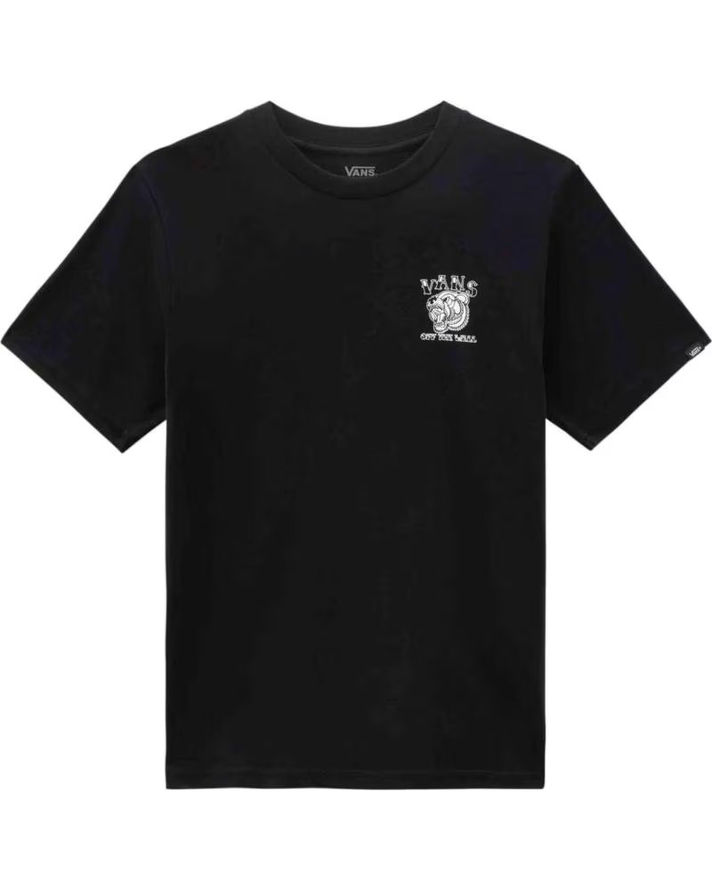 VANS OFF THE WALL CAMISETA VANS BEAR INK-B JUNIOR NINO T SHIRT VN000FH2B NEGRO