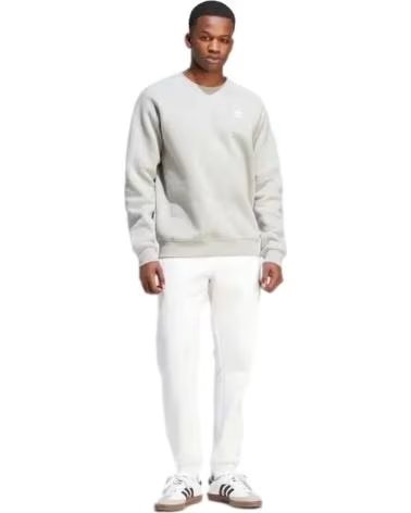 ADIDAS FELPA ADIDAS ESSENTIAL CREW DA UOMO - GRIGIA GRIS