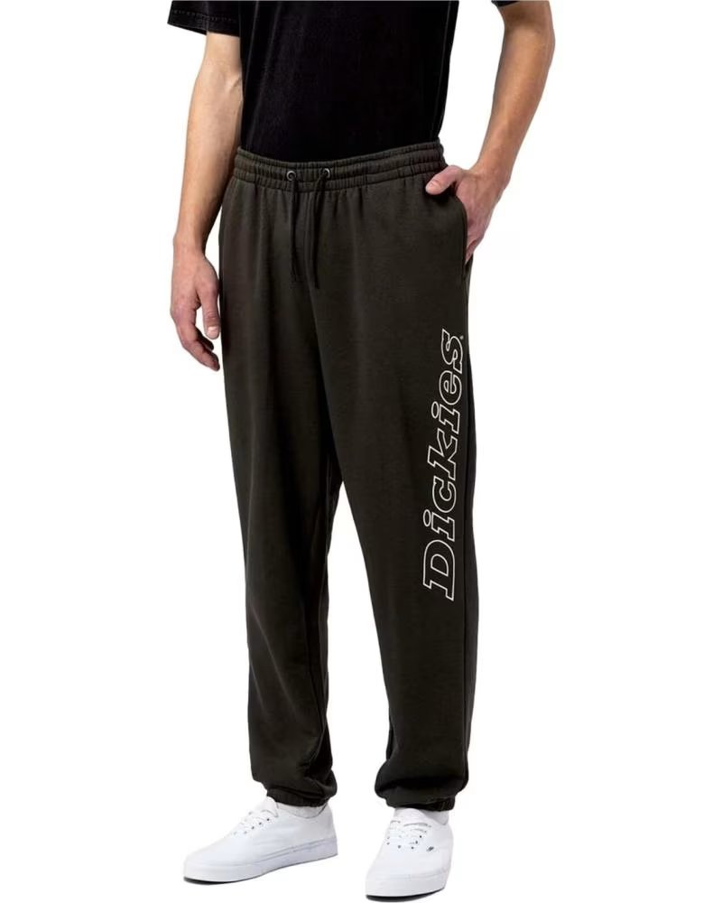 DICKIES PANTALON LONG DICKIES EN MOLLETON POUR HOMME VERDE