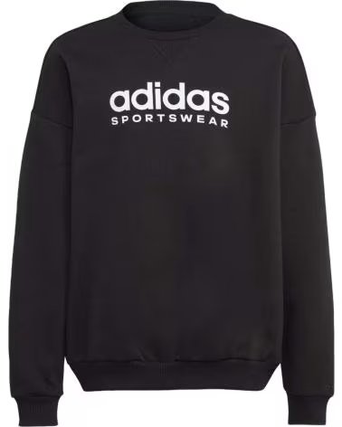 ADIDAS MOLETOM ADIDAS ESSENTIALS LOGO INFANTIL PRETO NEGRO