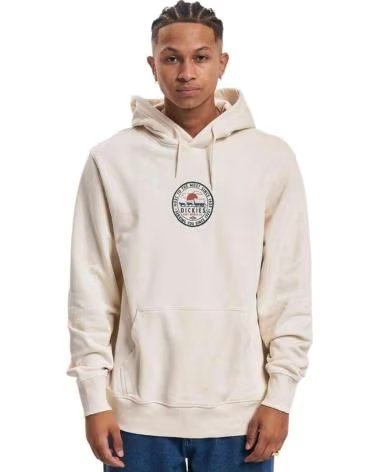 DICKIES FELPA CON CAPPUCCIO DICKIES DA UOMO, COLORE BEIGE BEIGE