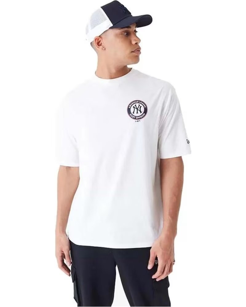 NEW ERA CAMISETA DE MANGA CORTA EN PARA HOMBRE BLANCO