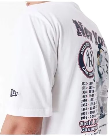 NEW ERA CAMISETA DE MANGA CORTA EN PARA HOMBRE BLANCO