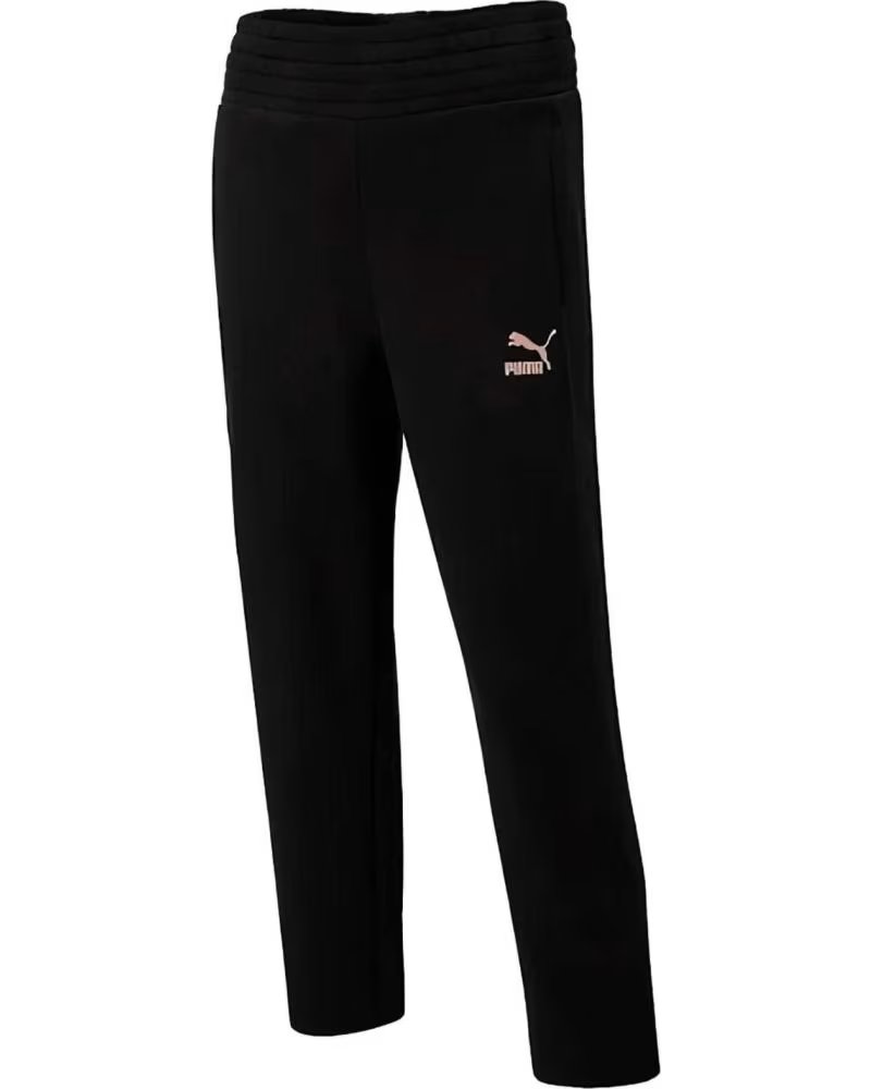 PUMA PANTALONES PUMA ESSENTIALS LOGO NEGRO NEGRO