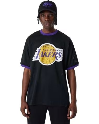 NEW ERA NEW ERA LOS ANGELES LAKERS NBA T-SHIRT MEN NEGRO