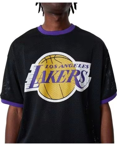 NEW ERA NEW ERA LOS ANGELES LAKERS NBA T-SHIRT MEN NEGRO