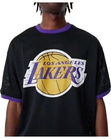 NEW ERA NEW ERA LOS ANGELES LAKERS NBA T-SHIRT MEN NEGRO