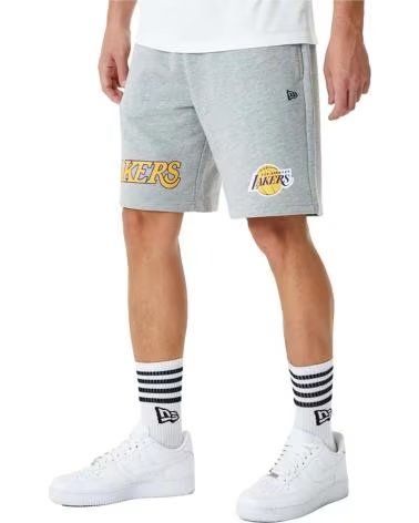 NEW ERA PANTALONCINO NEW ERA NBA LOS ANGELES LAKERS GRIGIO DA UOMO GRIS