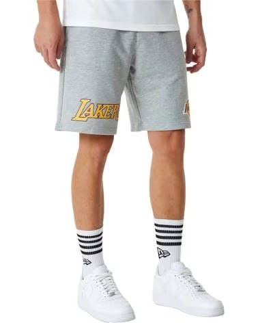 NEW ERA PANTALONCINO NEW ERA NBA LOS ANGELES LAKERS GRIGIO DA UOMO GRIS