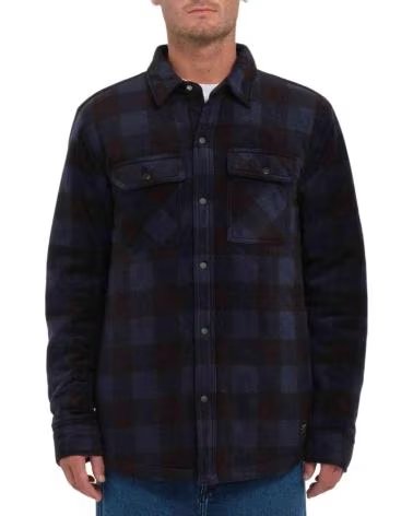 VOLCOM VOLCOM FLANELL KARO ÜBERHEMD FÜR HERREN MULTICOLOR
