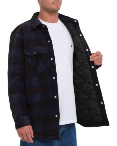 VOLCOM VOLCOM FLANELL KARO ÜBERHEMD FÜR HERREN MULTICOLOR