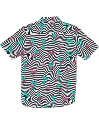 VOLCOM VOLCOM KURZARMHEMD MIT ´ZEBRA WAVES´-PRINT MULTICOLOR